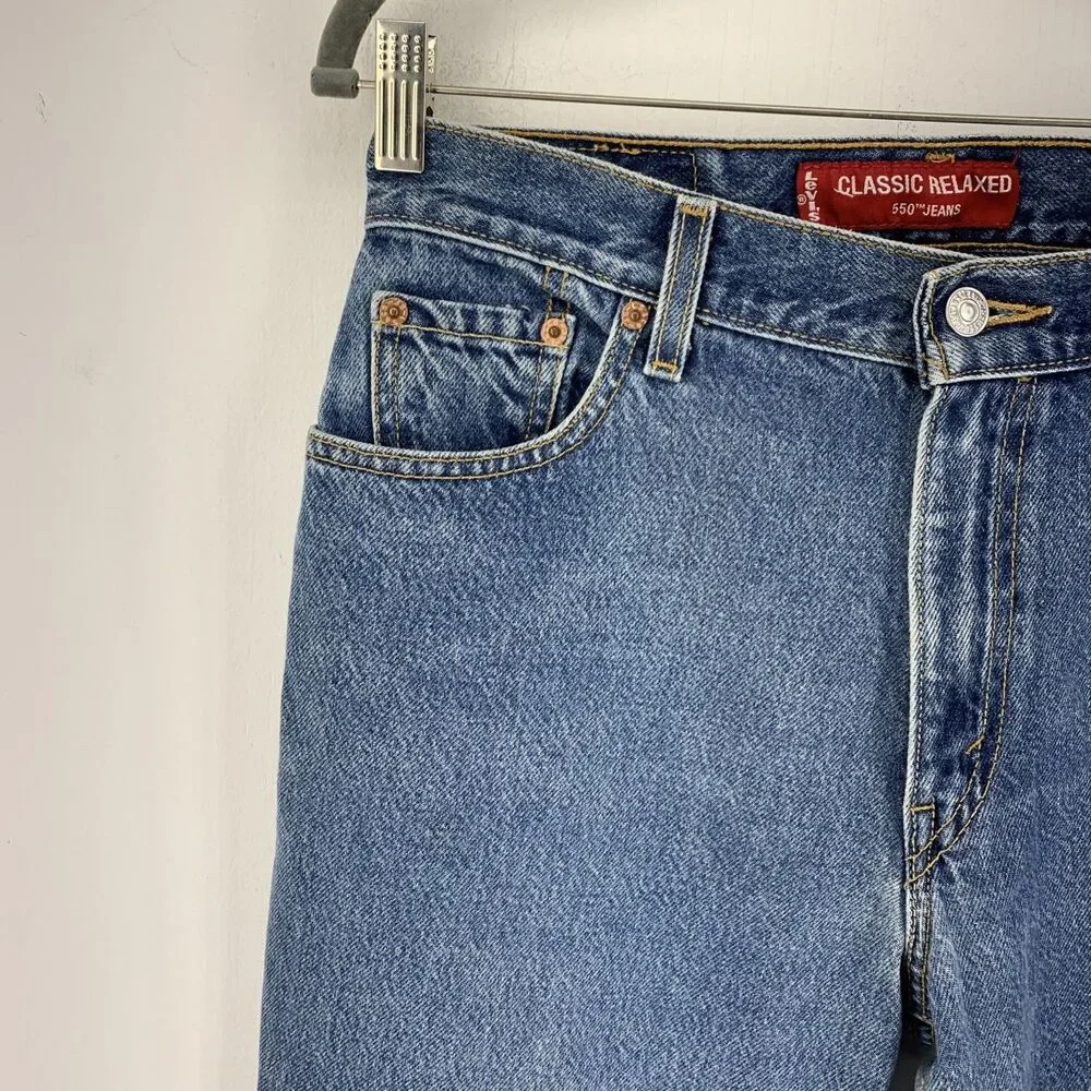 Vtg Levi’s Womens 10 Classic 550 Jeans Relaxed Cowgirl Western 90’s Y2K Mom - Picture 2 of 7